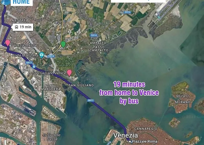 Сasa de vacaciones The Ngatchou Venecia